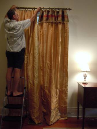 silk curtain panels (12)