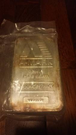 silver 10 oz bar