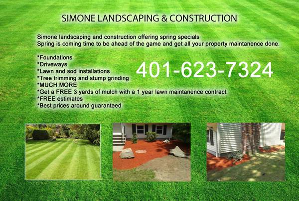 SIMONE LANDSCAPING AND BACKHOE SERVICES (johnston)