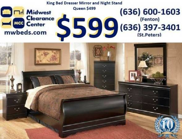 Six Piece King Bedroom Set