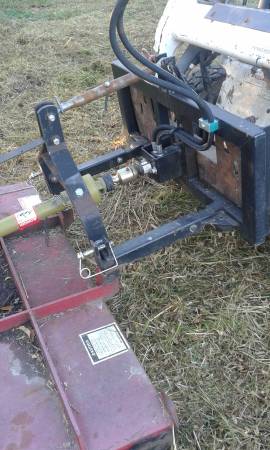 skidsteer to 3pt adapter w live pto