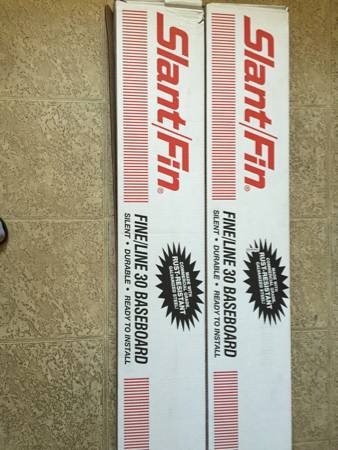 Slantfin 30 baseboard 5ft no fin tube