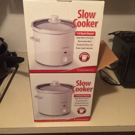 Slow cooker never used
