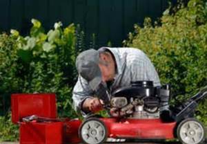 Small engine repair of lawn mowers and other equipment