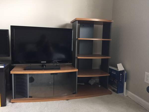 Small entertainment stand