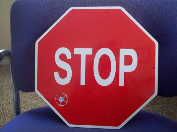 Small STOP Sign