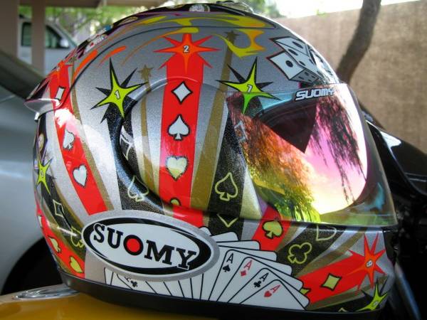 SMAWESOME SNOWMOBILE MOTORCYCLE HELMETSUOMY EXTREMETHE GAMBLER