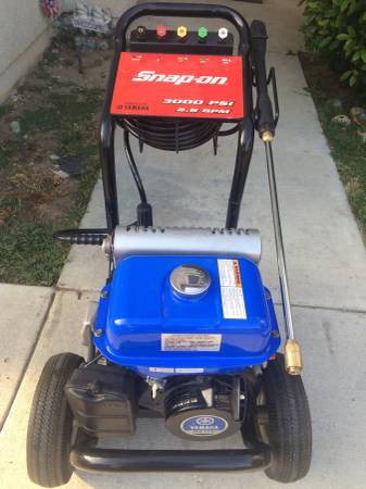Snapon Gas Pressure Washer 3000psi