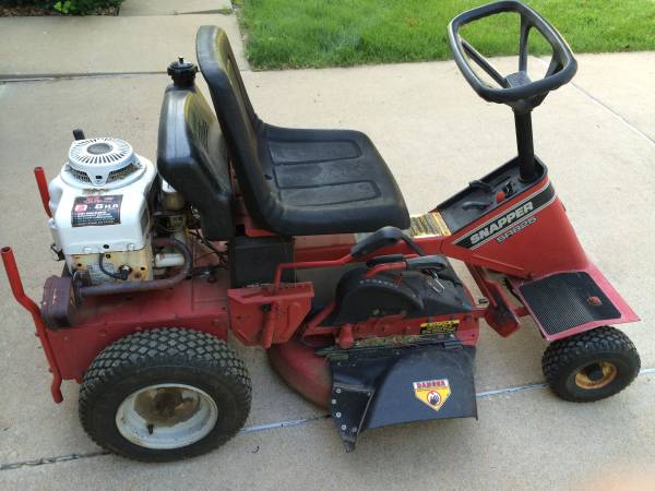 Snapper riding mower