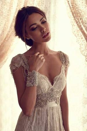 SO IN LOVE Incredible Vintage Anna Campbell Wedding Dress
