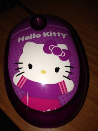 sofia the first chair or Hello kitty keyboard and mouse