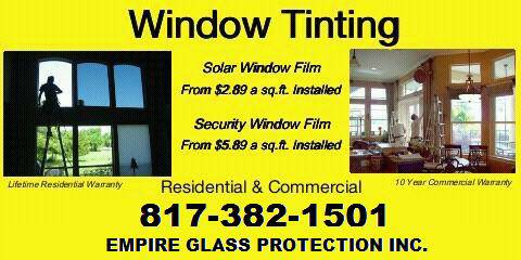 Solar Window Film Special 169 (ft. worth)