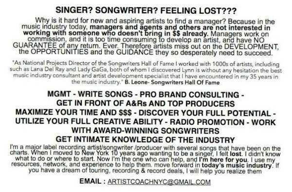 Songwriters Singer