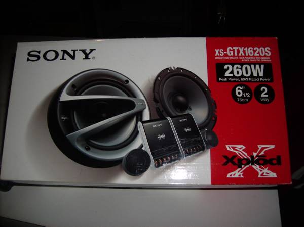 sony 6.5 speakers 260 watts