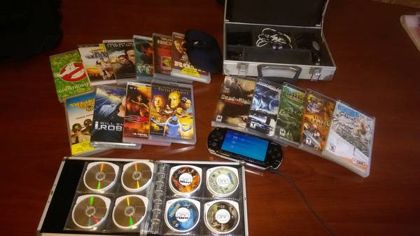Sony PSP Kit and cases