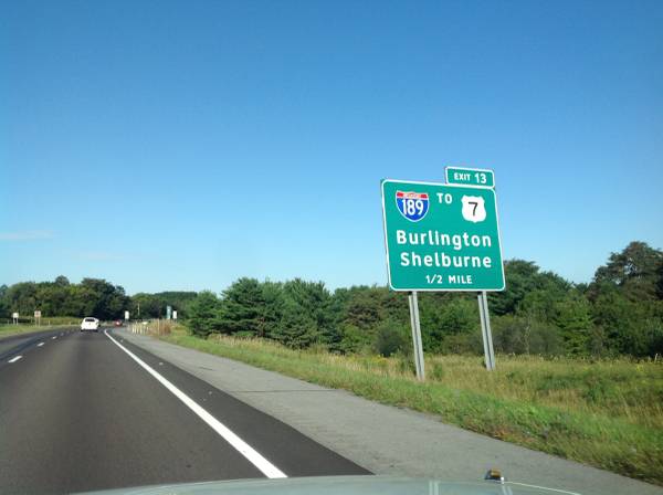 () Southern ME to Burlington VT 05