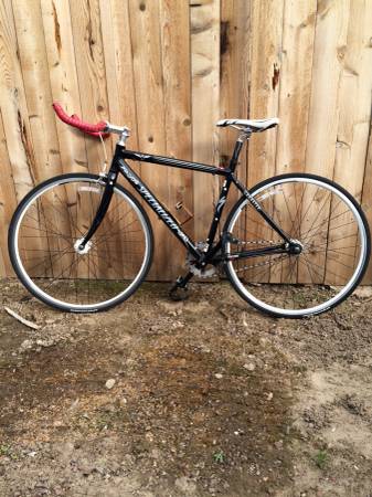 Specialized Langster fixed gear  single speed size 52 bicycle bike