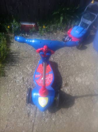 Spider man scooter