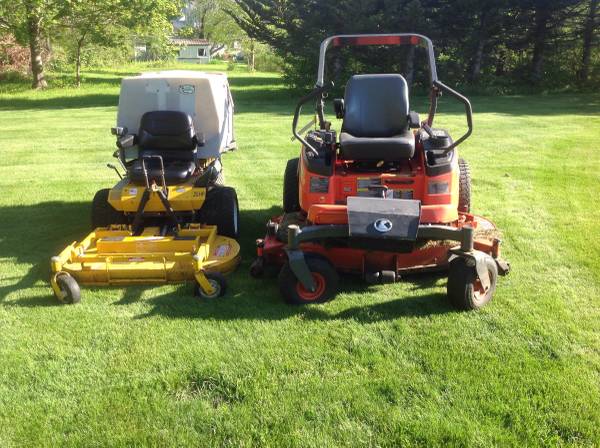 Spring clean uplawn mowing (Falmouth)