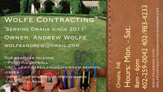 Handyman Services, painting, drywall etc. (Omaha and surrounding)