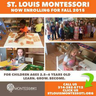 St Louis Montessori Preschool Enrolling Now (The Hill)