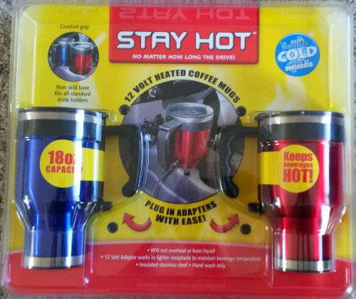 Stay Hot 12 Volt heated Coffee Mugs