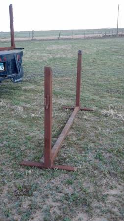 Steel Freestanding PipeLog Racks For Flat Deck Trailer