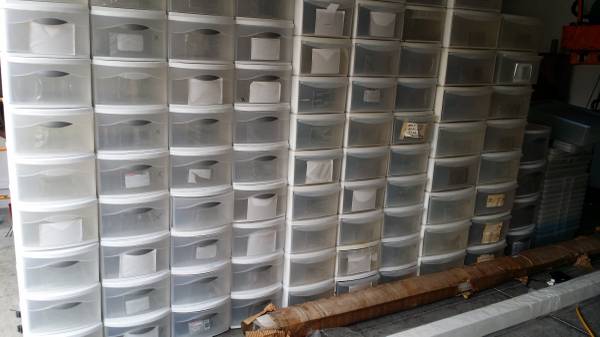 Sterilite storage containers