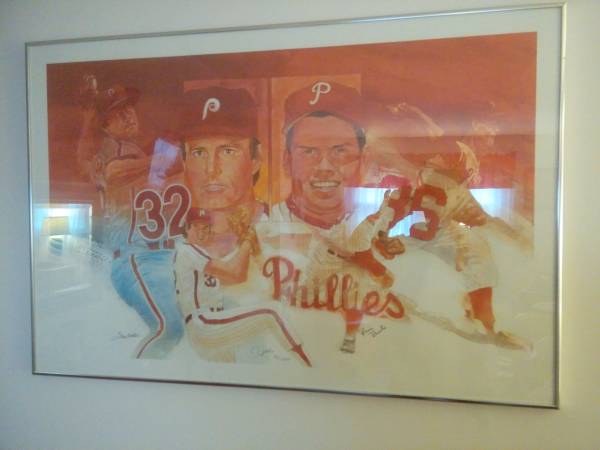 Steve Carlton amp Robin Roberts Lithograph