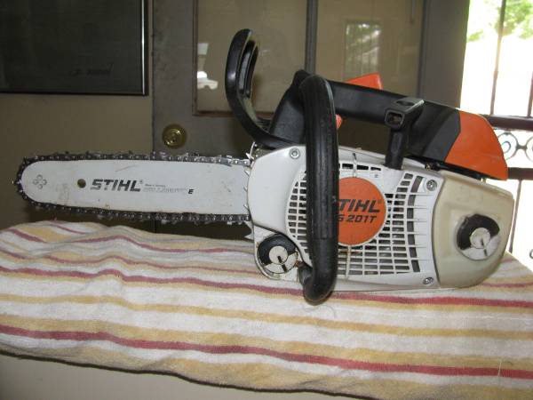 Stihl ms 201 t topping saw Like New