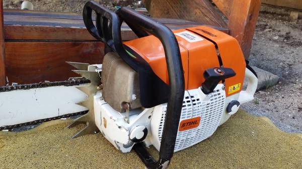 STIHL MS 880 Magnum professional chainsaw 41  inch bar 121.6cc