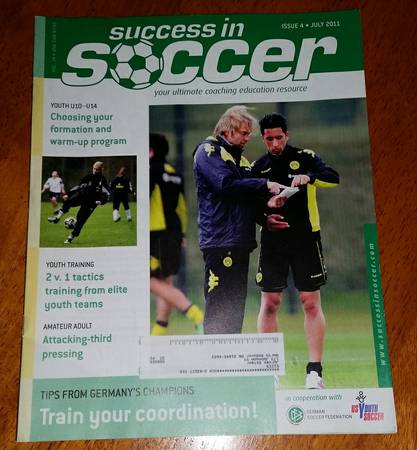 Success in Soccer, Volume 14 Issue 4 (July 2011)