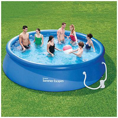 Summer Escapes 14 x 36 Quick Set Pool For Sale