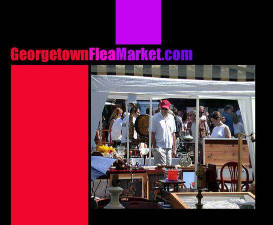SUNDAY127744World Famous GEORGETOWN FLEA MARKET Antiques COLLECTIBLES (1819 35TH ST NW at T ST WASHINGTON DC127744127744)