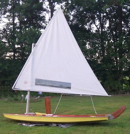 Sunfish sailboat