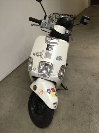 Super awesome moped