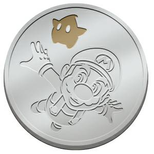 Super Mario Galaxy Commemorative Launch Coin