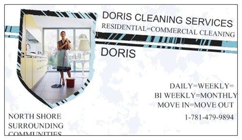 SUPERIOR HOUSE and BUSINESS  CLEANING SERVICE by DORIS (WEST AND NORTH COMMUNITIES)