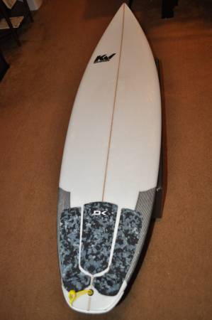 Surfboard 510 shortboard  like new Ken Walker Surfboards