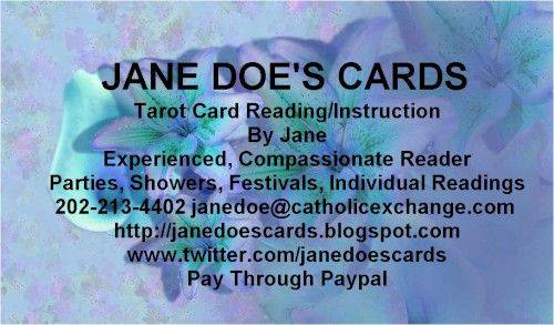 Tarot Card Reader (NW DC)