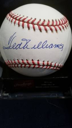 Ted Williams autographed Rawlings Official AL Baseball wCOA