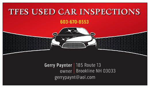 T.F.E.S. used car inspections (Brookline)