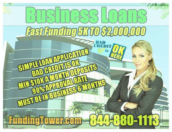 The 1 Business Funding Bad Credit OK (business loans)