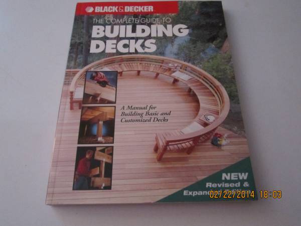 The Complete Guide to Building Decks Book (Hampstead NH)