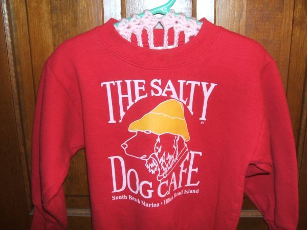 The Salty Dog Cafe Hilton Head Island Sweatshirt Youth XS