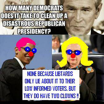 THEY DO HAVE TWO CLOWNS .............................................. (LV)
