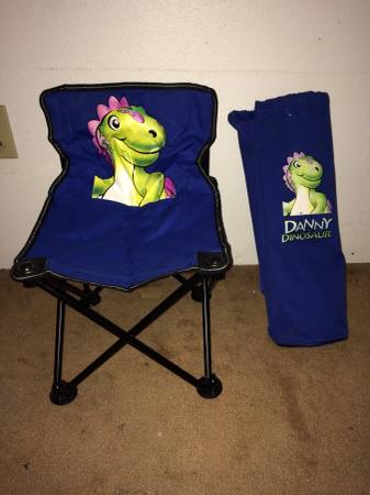 Toddler dinosaur beach chair