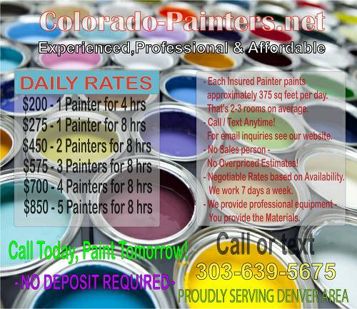 Top Notch Painting  Super Low Prices  Professional Painters (Denver)