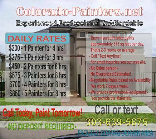 Top Notch Painting  Super Low Prices  Professional Painters (Denver)