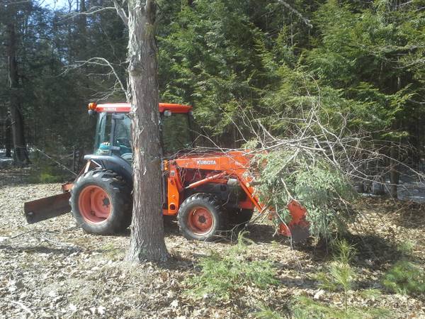 Tractor Work  Lot amp Brush Clearing (Southern Maine)